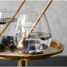Drinks On The House Glass uitverkocht